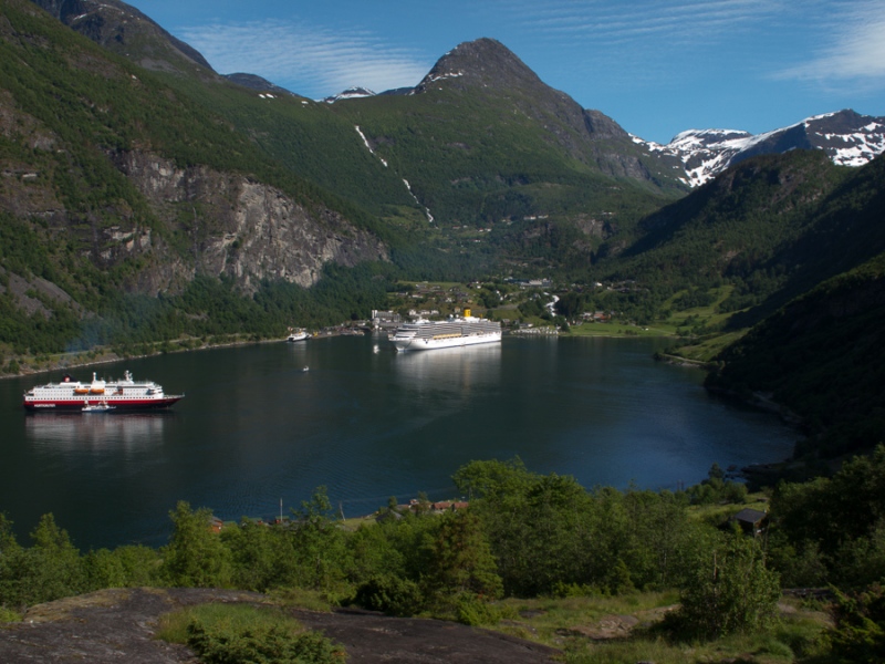 Norwegen 2012 - Geiranger Fjord